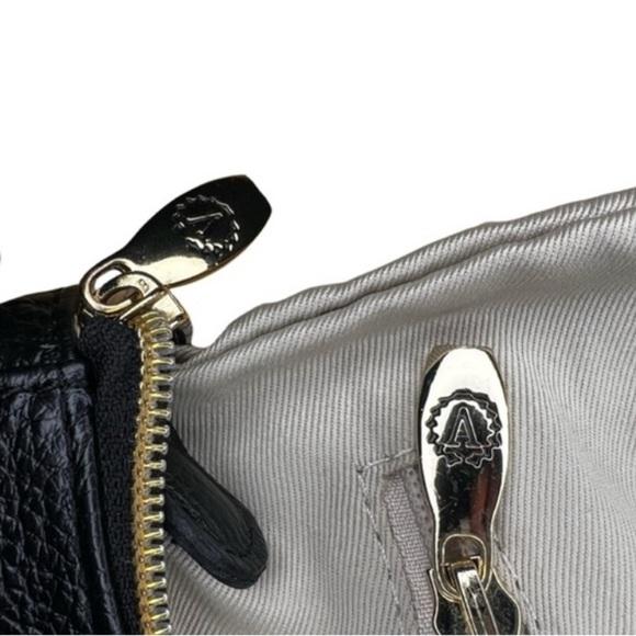 EUC Valentina Brown and Black Crossbody Bag with Pony-hair Leopard Print - Picture 8 of 8